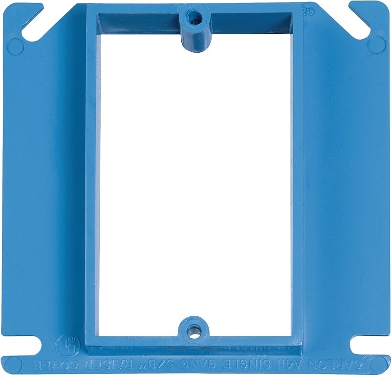COVER RSD BOX ELEC 1G NONMETAL