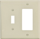 WALL PLATE 2G TGL/DECR MID IV 