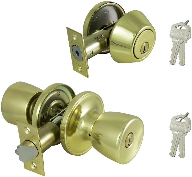 [6997811] DOOR ENTRY/BOLT TS POL BRASS  
