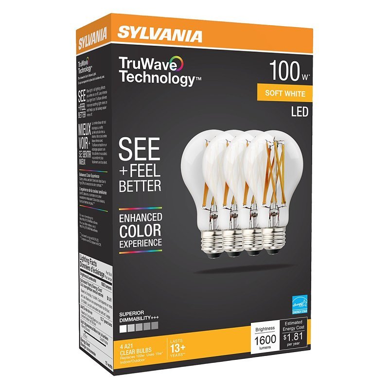 [8483562] BULB LED A21 CLEAR SFTWHT 13W 