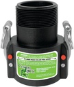 COUPLER CAM LOCK F 2IN THREAD 