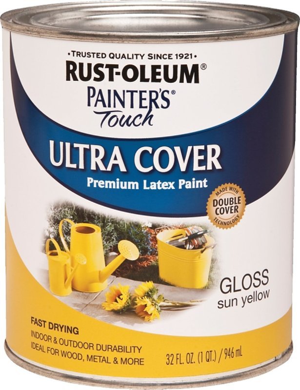 [5208947] PAINT ACRY GLOSS SUN YELLOW QT