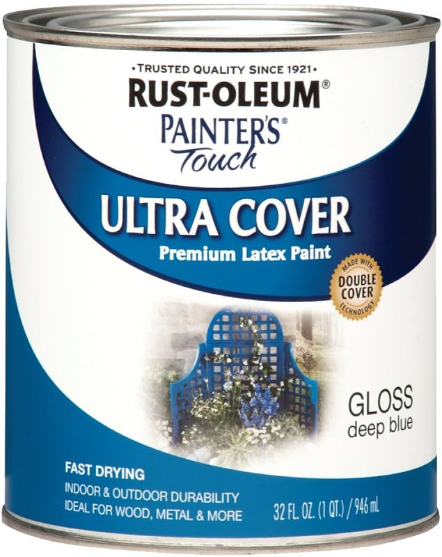 PAINT ACRY GLOSS DP BLUE QT   