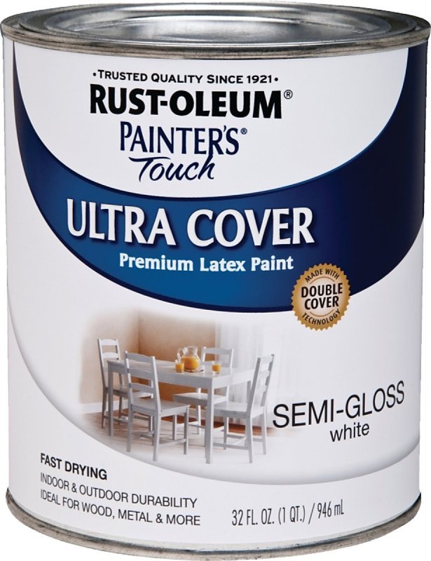 PAINT ACRYLIC SG MP WHITE QT  