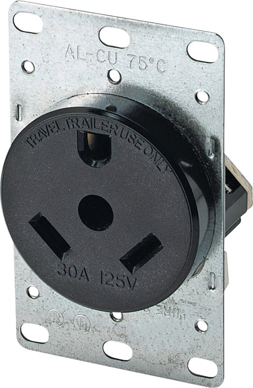 RECEPTACLE PWR 2P/3W 30A 125V 