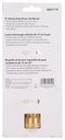 NOZZLE HOSE BRASS 6IN         
