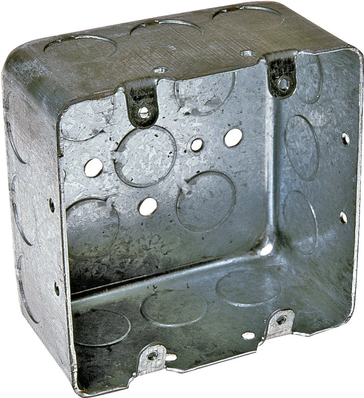 SWITCHBOX STL 2G 2-1/8IN DEEP 