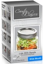 LID-BANDS WIDE MOUTH 12 PACK  