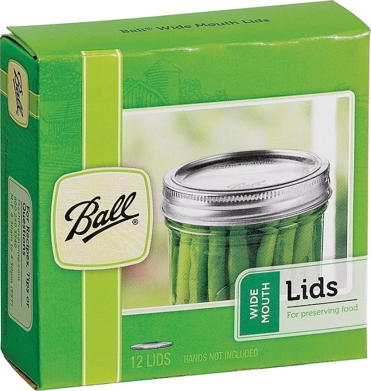 JAR CAN WD MOUTH LID STL REG  
