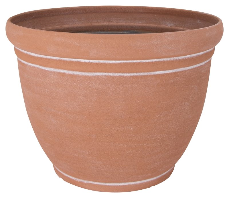 PLANTER RSN TERRA COTTA 18IN  