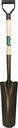 SPADE DRAIN WOOD/POLY HDL 27IN