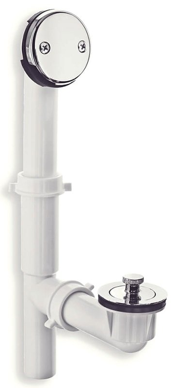 TUB DRAIN TWIST/TURN KIT W/CHR