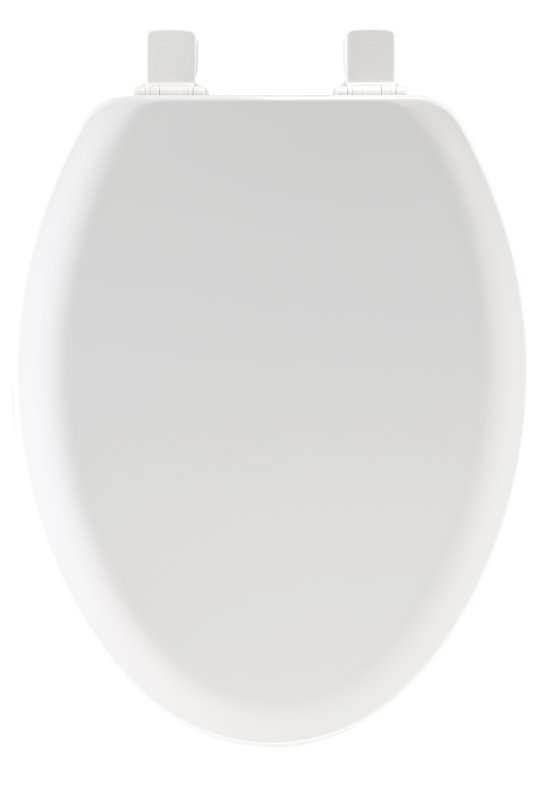 TOILET SEAT ELONG WOOD WHITE  
