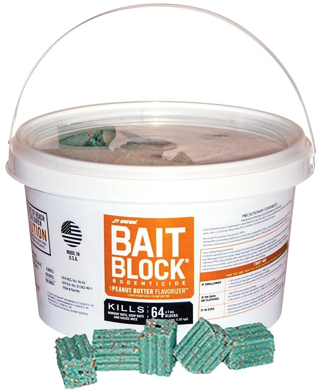BLOCK BAIT PEANUT BTR 4LB     
