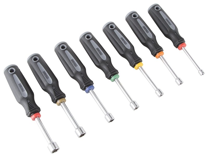 NUTDRIVER SET MC 7PC METRIC   