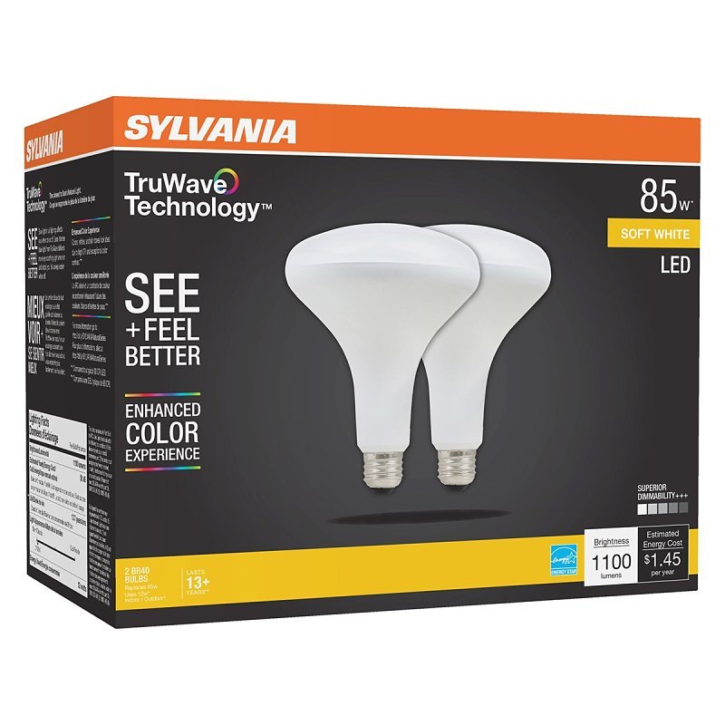 BULB LED BR40 FLOOD SFTWHT 12W