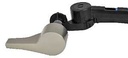 LEVER TOILET TANK BRUSH NICKEL