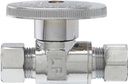 VALVE STRAIGHT QRTR 3/8OD     