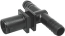 NOZZLE BODY TEE 1/2 INCH BARB 
