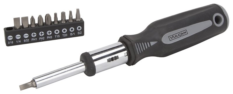 SCRWDVR RATCHET 11-N-1 CUS HDL
