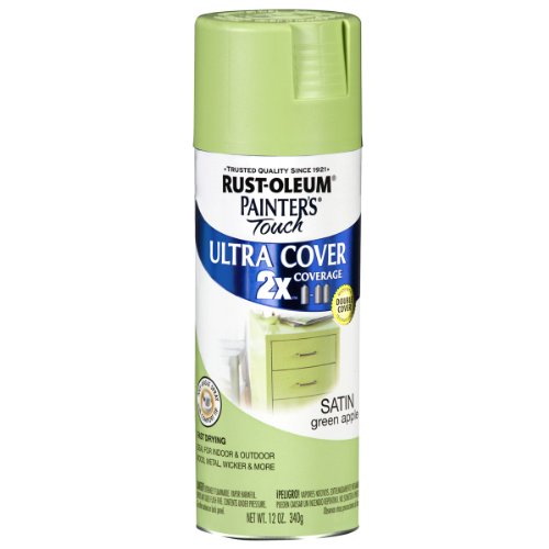 PAINT SPRAY SAT GRN APPLE 12OZ