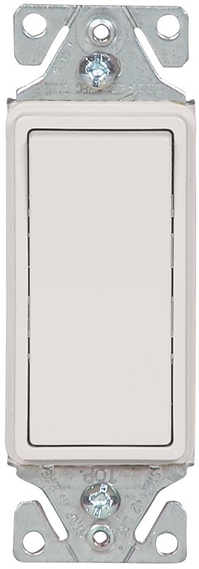 SWITCH QUIET DECR 3WAY 15A WHT