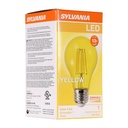 LED 4.5W A19 DIM MED YELLOW   