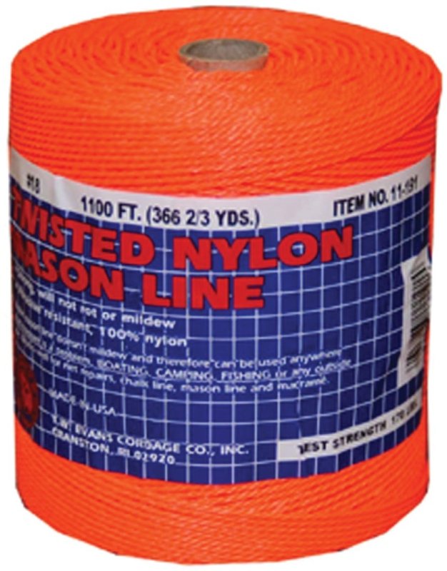 MASON LINE BRAID ORNG 18X1088 