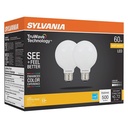 BULB LED G25 FROST SFTWHT 5W  