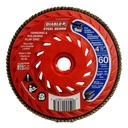 DISC FLAP INTEGRATD HUB 60GRIT