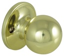 KNOB DUMMY T3 POLISHED BRASS  