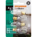 BULB NLGT CLEAR CNDL C7 4W CD4