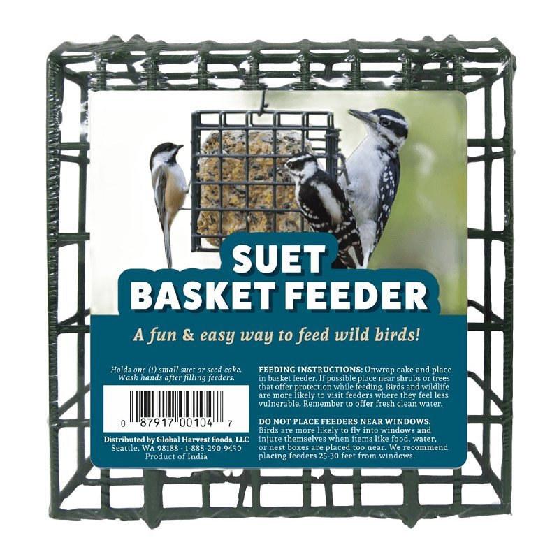 FEEDER/BSKT BIRD CAKE 4.25X1IN
