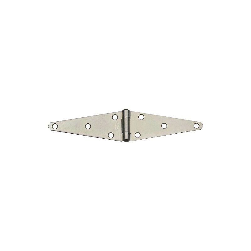 HINGE STRAP ZINC PLATED 6IN   