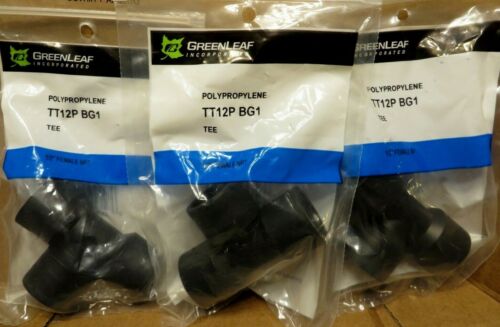 TEE THREADED POLY 1/2 FPT     