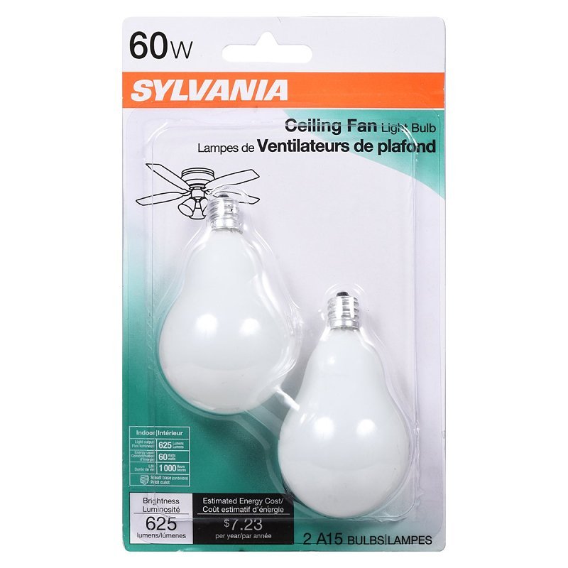 BULB FAN SFT WHT CDLBRA BS 60W