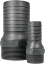 POLY NIPPLE 1.25" BARB        