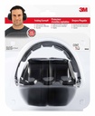 EARMUFF FOLDING BLACK         