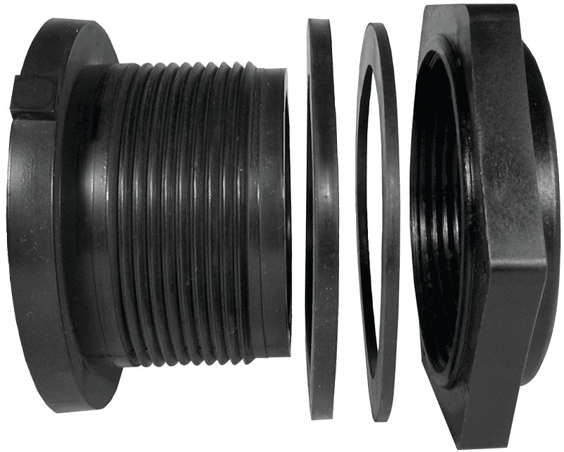 TANK FITTING POLY FPT 1-1/2   