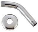 SHOWER ARM METAL CHROME 6IN   