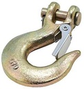 HOOK CLVS/LTCH CRMT/YEL 5/16IN