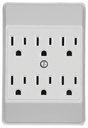 PLG OUTLET WHT 15A 125V       
