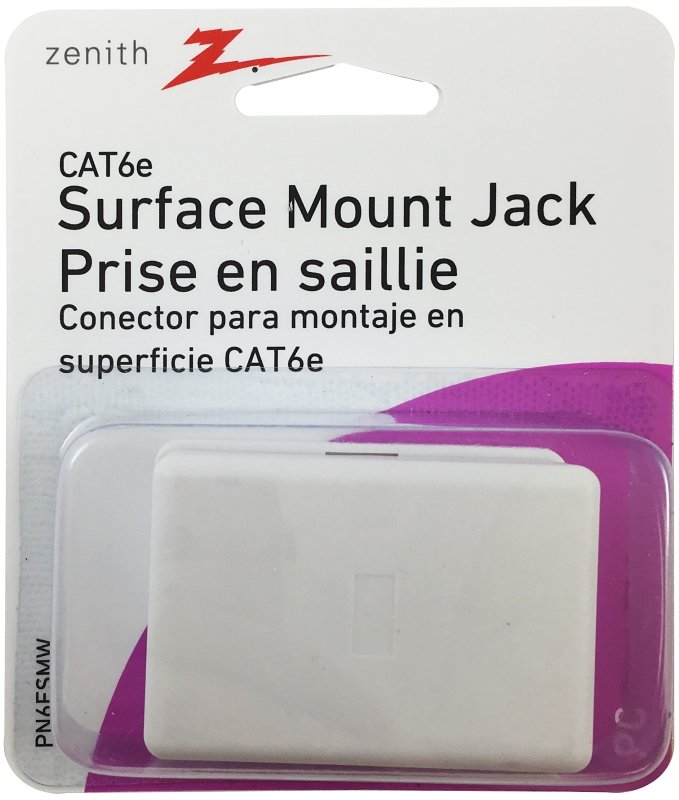 T-SURFACE MOUNT 6E WHITE      