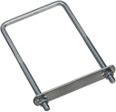 BOLT U SQUARE 3/8X4X7IN ZINC  
