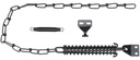 DOOR STOP CHAIN BLACK         