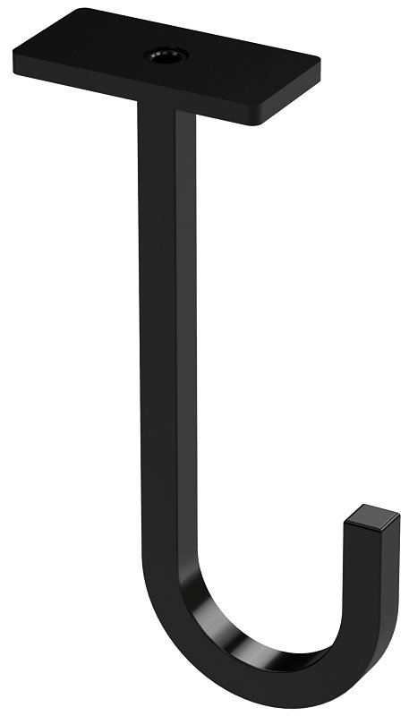 HOOK CEILING EXTENDED BLACK   