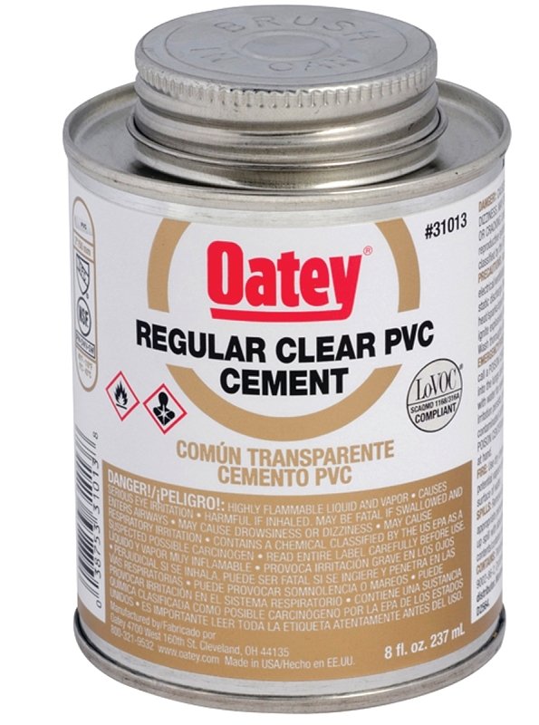 PVC CEMENT LOVOC REG CLR 8OZ  