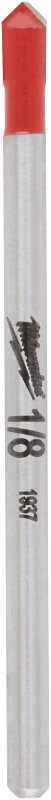 BIT GLASS-TILE CARBIDE 1/8IN  