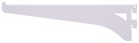 BRACKET SHELF HD WHITE 8IN    
