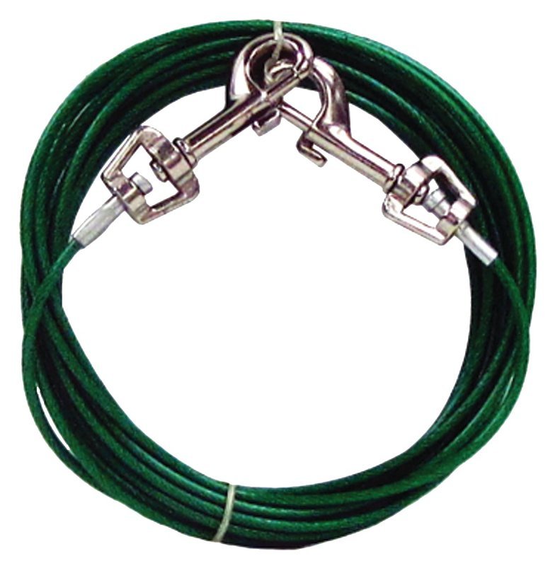TIE OUT DOG SMALL 20 FOOT PDQ 